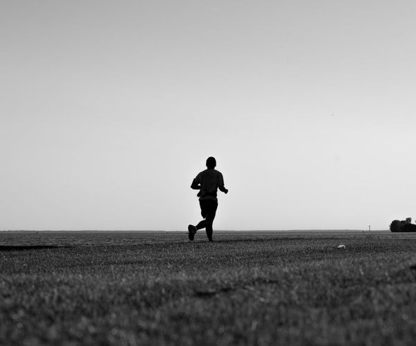 Person feeling energetic after morning cardio session