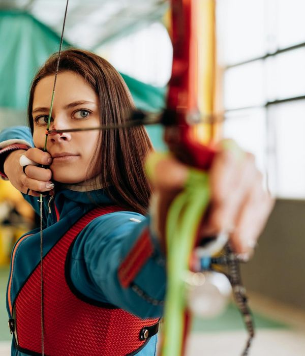 Person practicing steady movement rhythm indoors